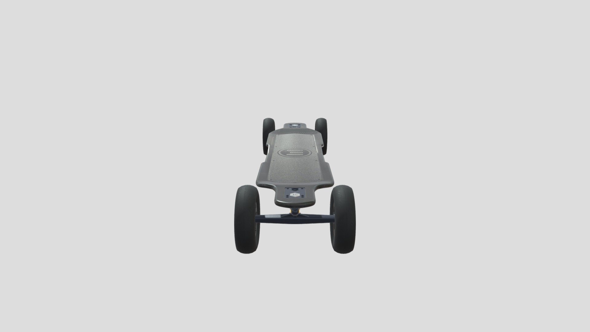 All Terrain Skateboard Carbon — Sketchfab embed 3D viewer