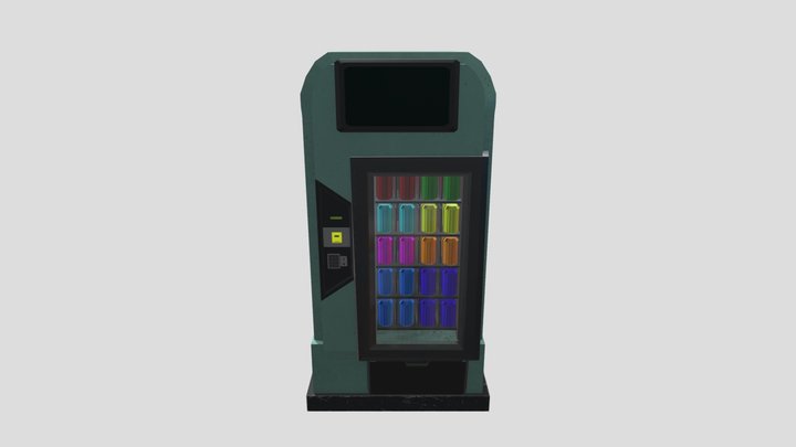 Vending Machine 3D Model