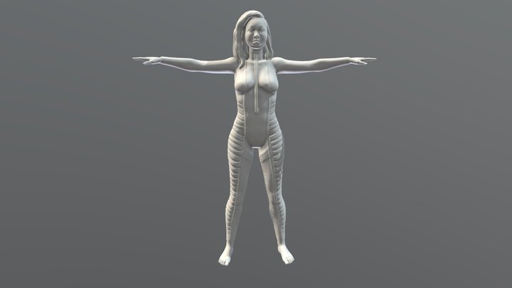 WOMAN_Character 3D Model