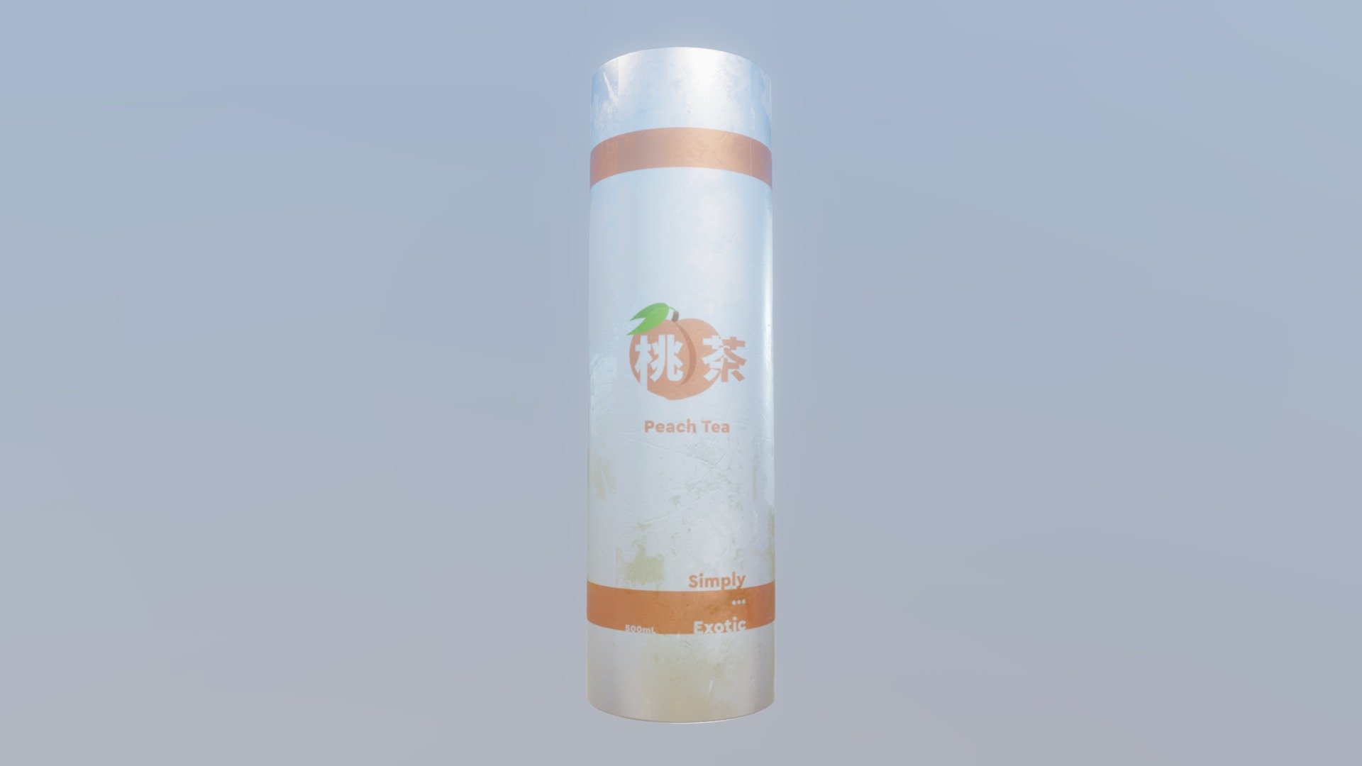 SimplyFood - 500mL Nanite Can of Peach Tea