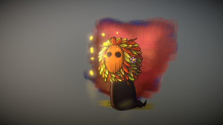 Forest creature character 3D Model