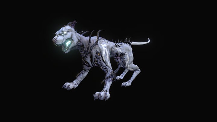 Demon Dog 3D Model