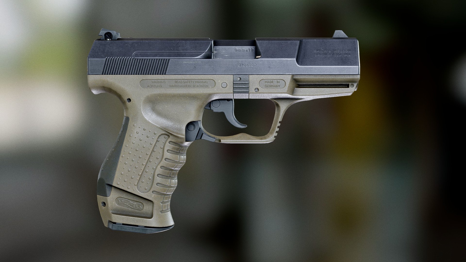 Walther p99 - 3D model by Jamoues [76ff850] - Sketchfab