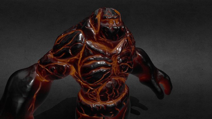 Coloso de  Lava 3D Model