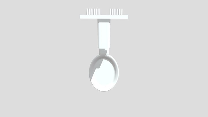 Cuchara Corta 3D Model