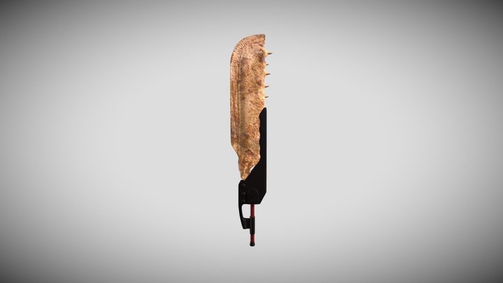 Monster Hunter Sword 3D Model