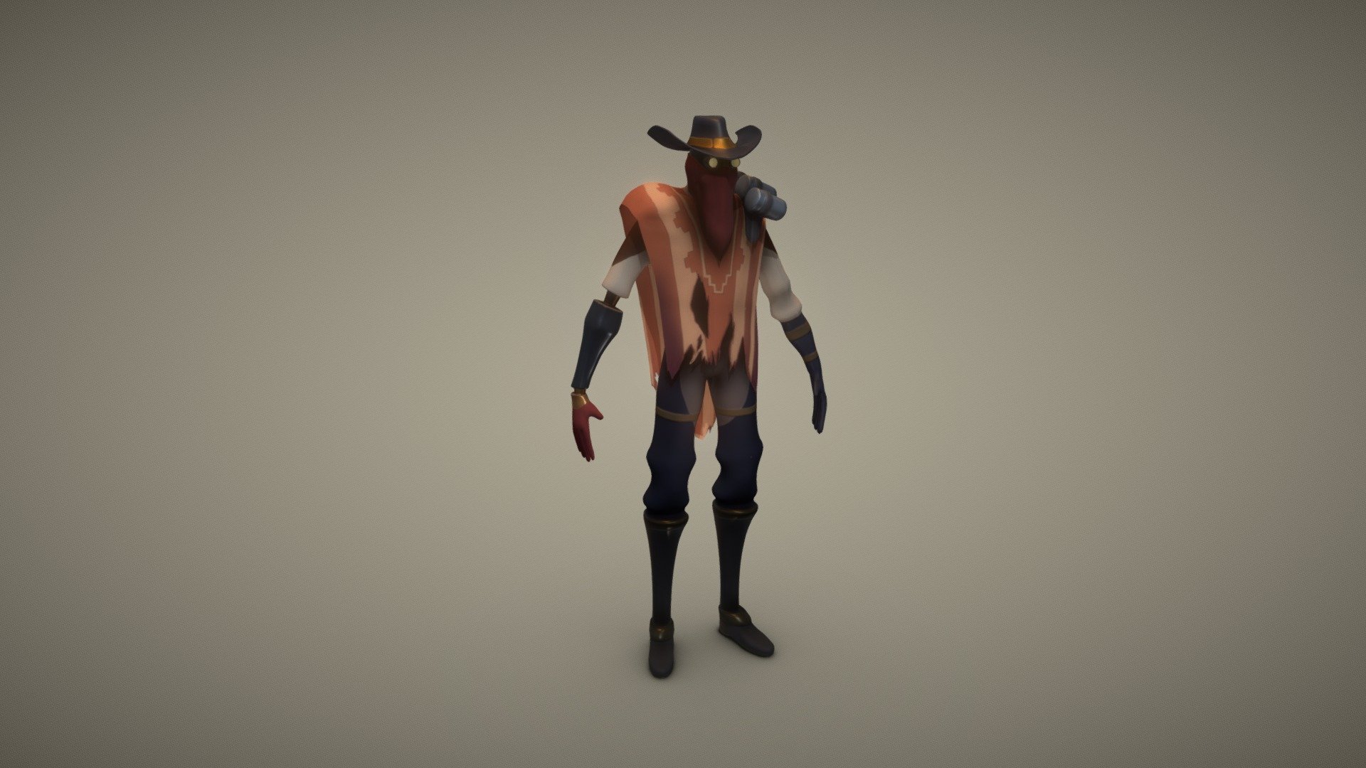 Jhin High Noon Solo Ante El Peligro D Model By Jacc Art Sketchfab