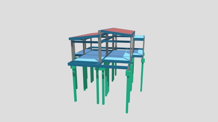 Chalé 02 - Rio Bonito 3D Model