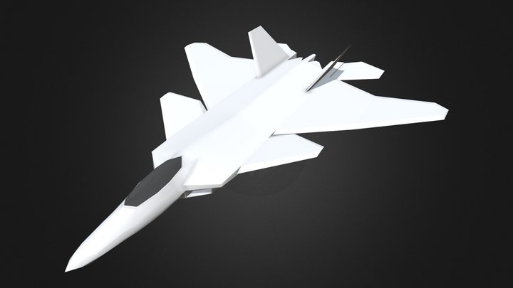 F-22 Raptor 3D Model
