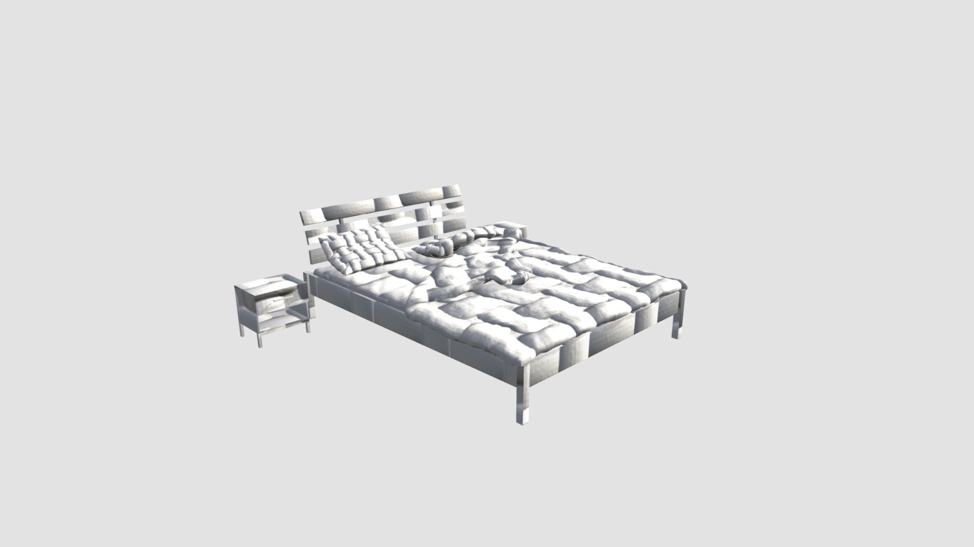 Bed Buy Royalty Free 3d Model By Evermotion [7702292] Sketchfab Store