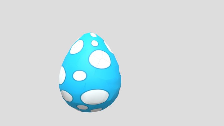 Egg Break Animation 3D Model