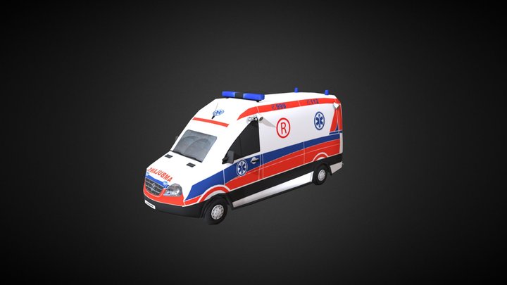 AMBULANCE 3D Model