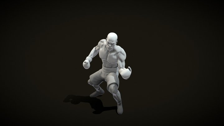 boxer_3 3D Model
