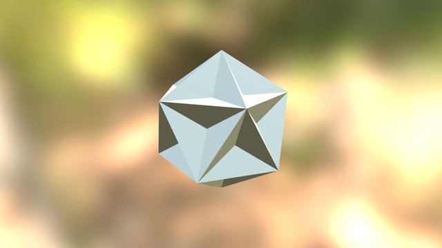 Great Dodecahedron 3D Model