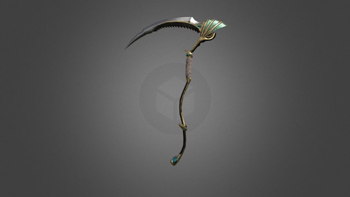 Scythe of death 3D Model