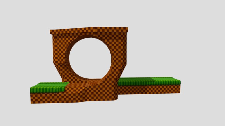 Mobile - Sonic Dash - Green Hill Zone - Loop 3D Model