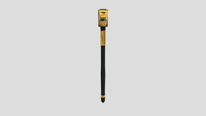 Axe From Bendy And The Ink Machine 3D Model