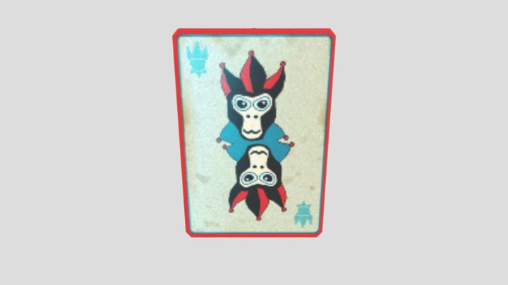 Playing Card/Joker Bundle 3D Model
