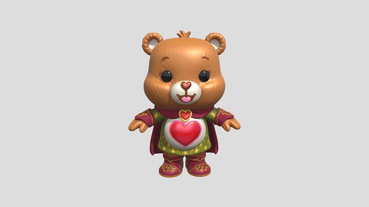 Cute Tenderheart Bear bear family