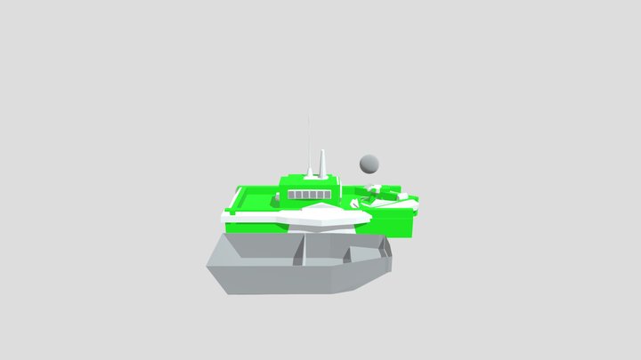 Boat 3D Model