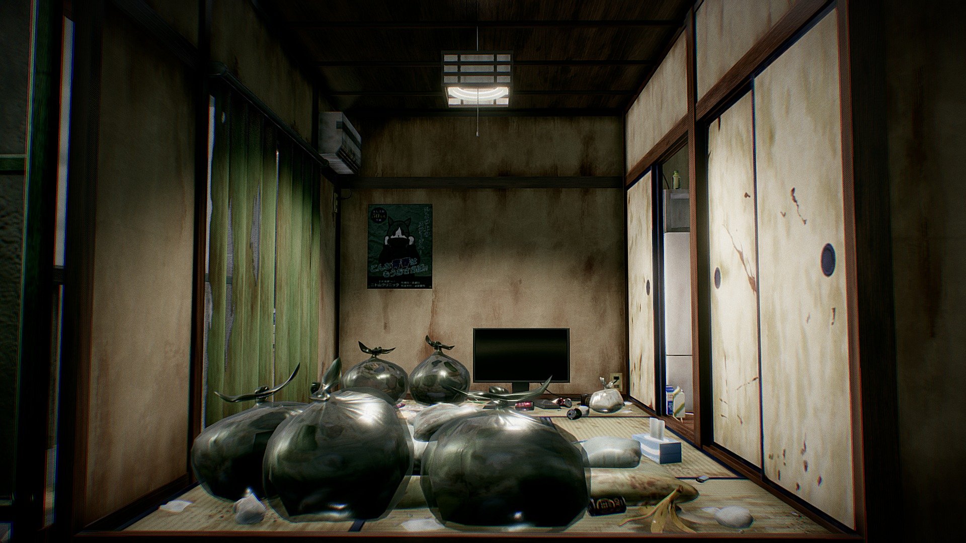 Super Dirty Apartment Room ヤニねこの部屋 - 3D model by ByNEET [7705bc1 ...