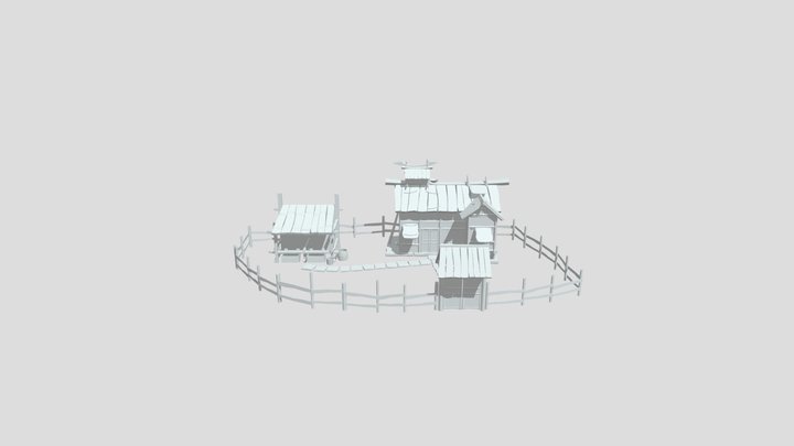 Wooden_cottage 3D Model