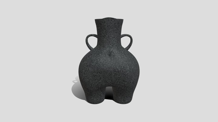 Vase in the shape of a female body 3D Model