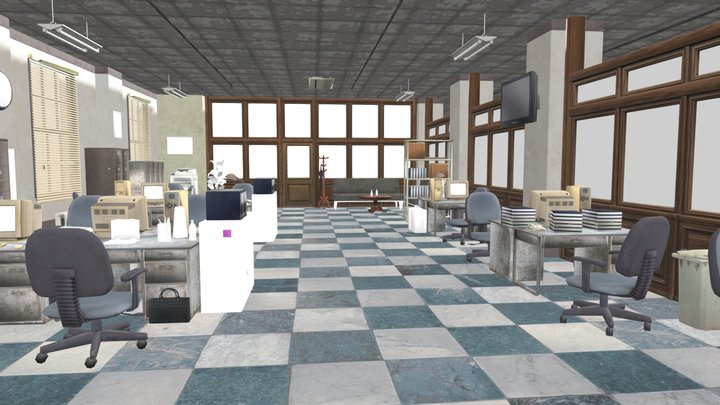 Office 3D Model