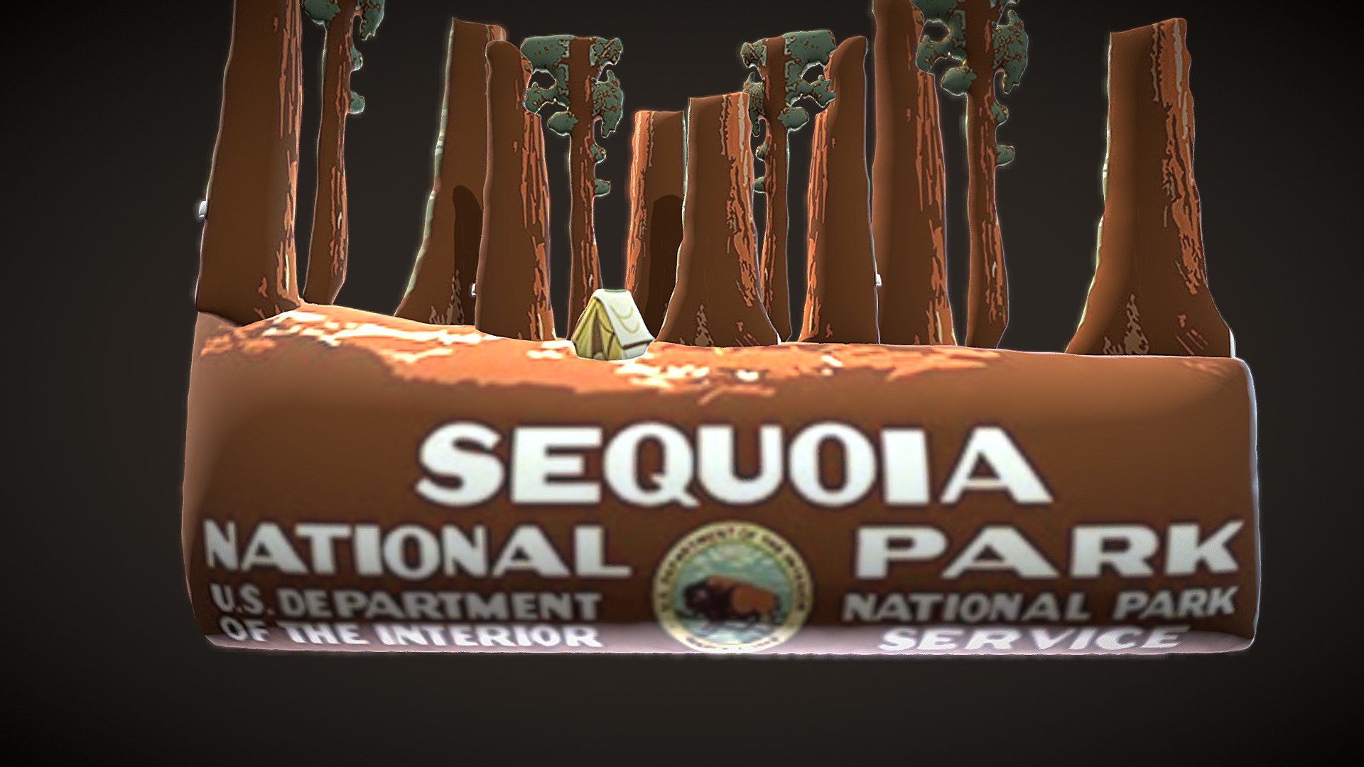 Sequoia National Park Memento