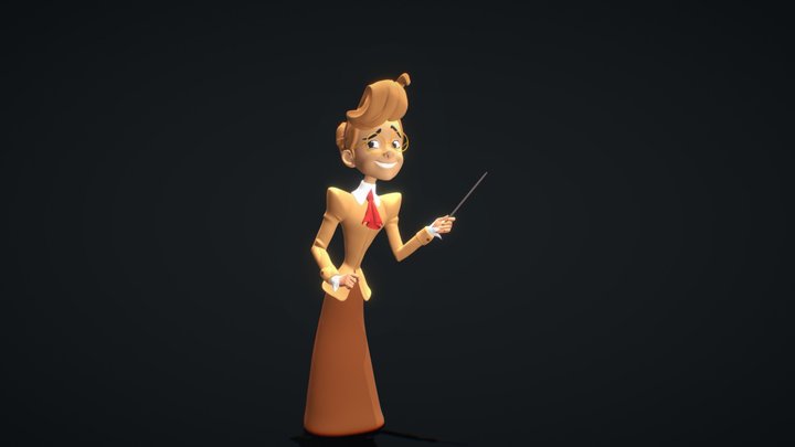Teacher 3D Model