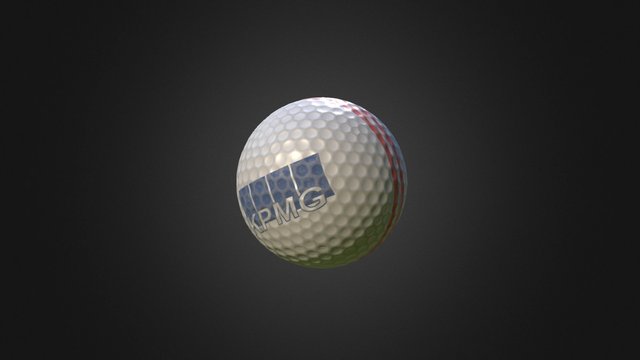 Golfball 3D Model