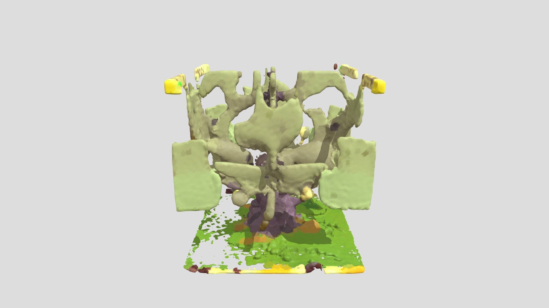 An tree prop created in dofus online Download Free 3D model by Mirage (mirageml) [7708093