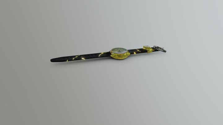 Lava Watch 3D Model