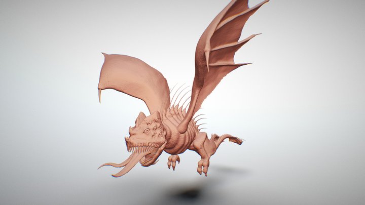 Hellbat (Infernum Vespertilio) 3D Model