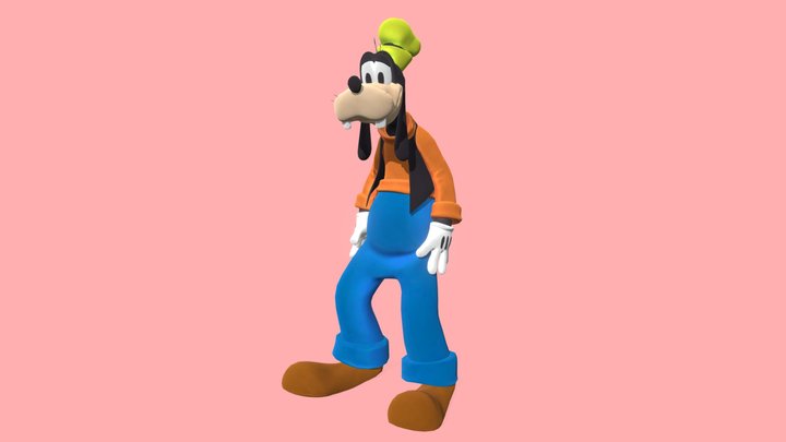 Goofy 3D Model