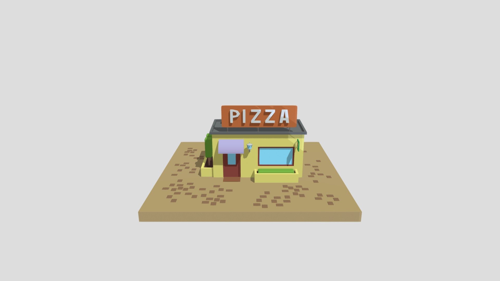 Pizza Building Model