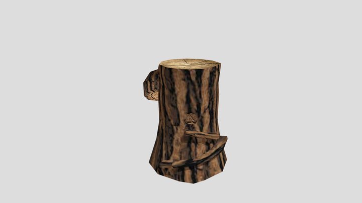 Stump model 3D Model