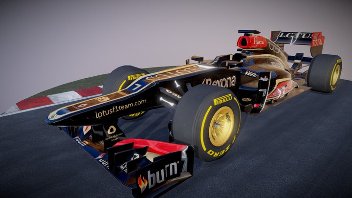 F1 Lotus 3D Model