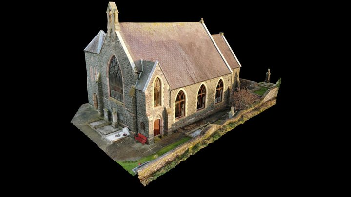 Ballyblack Church Newtownards 3D Model