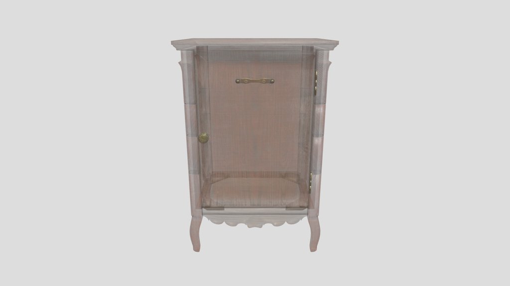 Simple Wooden Cabinet Table