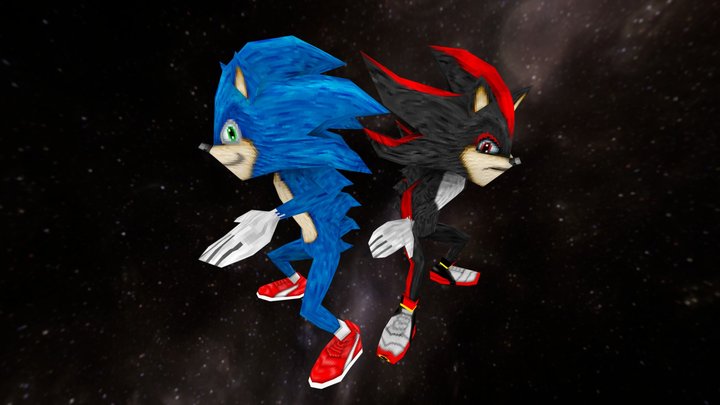 Sonic The Hedgehog (2019) + Shadow