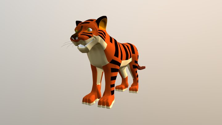 TIGER 3D Model