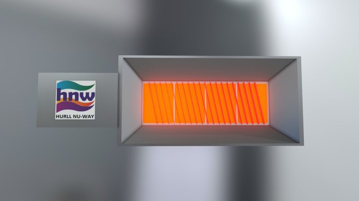 RI 12 Infrared Heater 3D Model