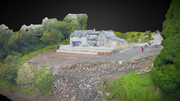 Back garden 3D Model