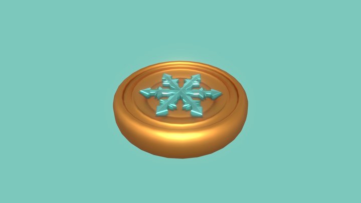 Freeze Spell Pickup 3D Model