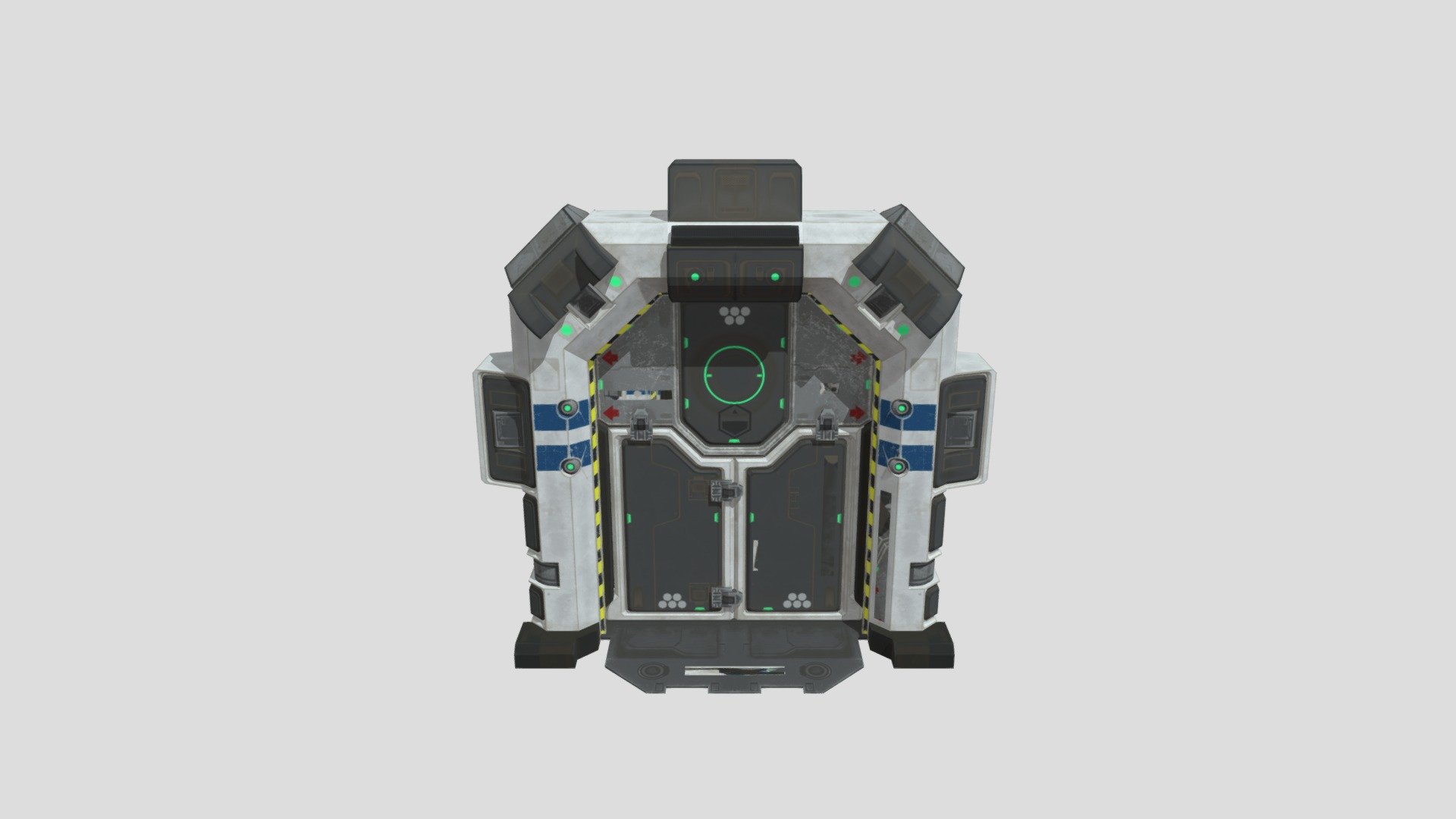 Scifi Doors Opening