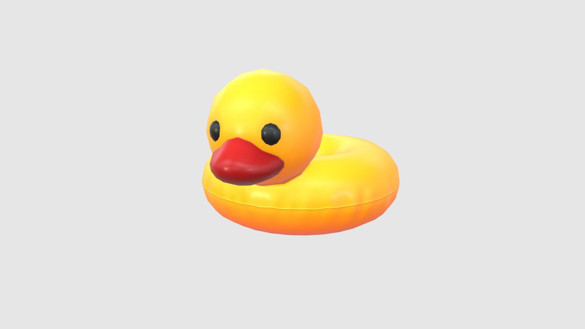 inflatable duck ring