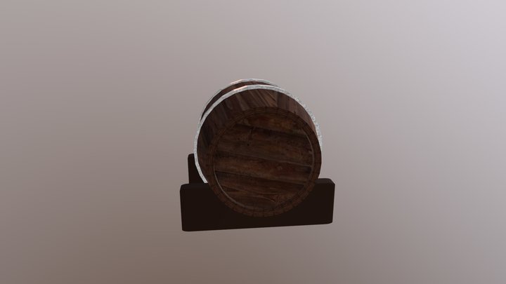 Beer Barrel 3D Model