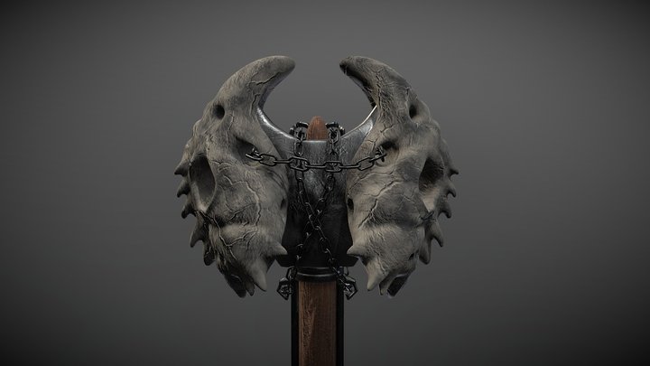 skull_hammer 3D Model