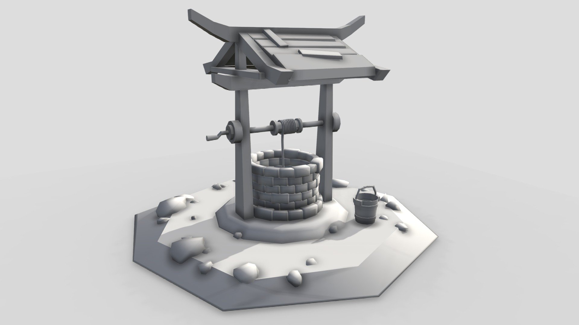 Stylized Scene Well